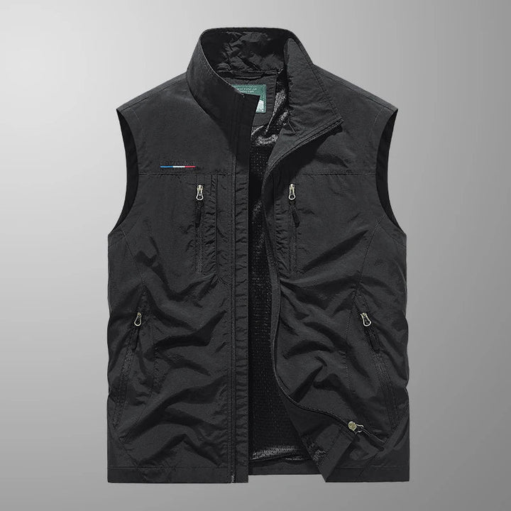 Men's Lightweight Multi-Pocket Vest for Comfort and Style