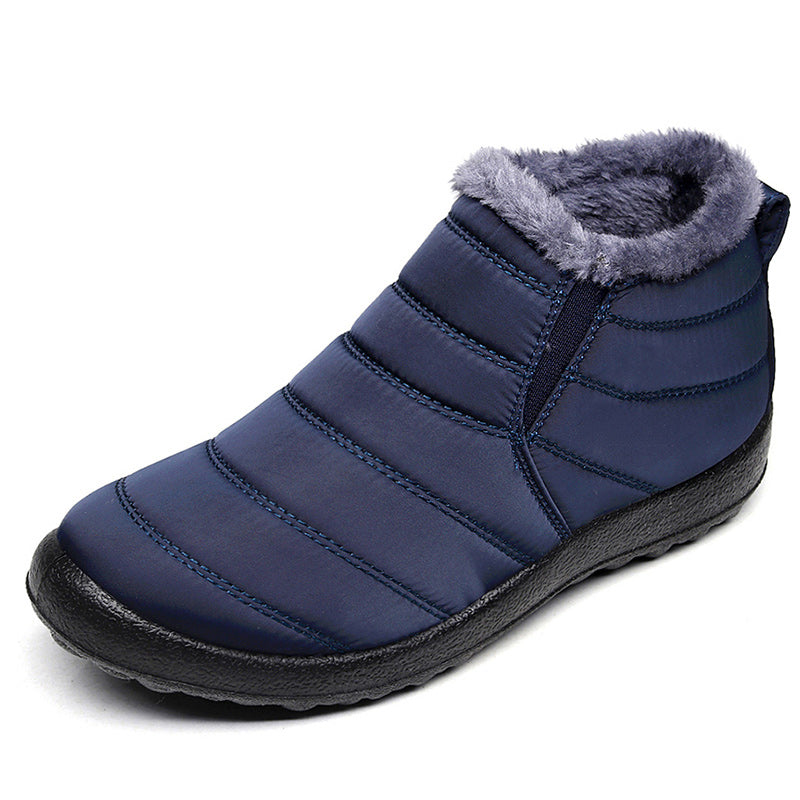 Men's Slip-On Boots with Fur Lining for Comfort and Style