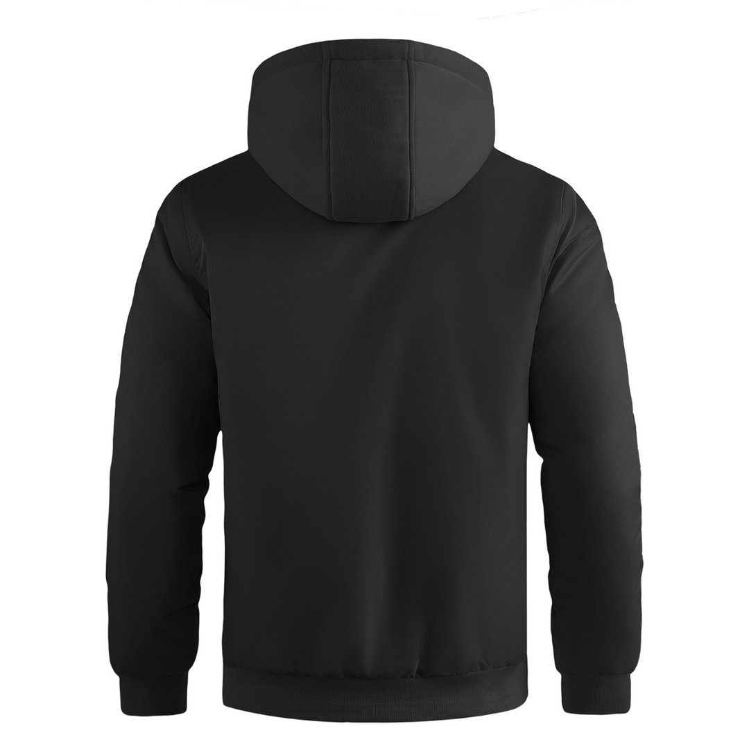 Men's Hooded Bomber Jacket for Stylish Comfort