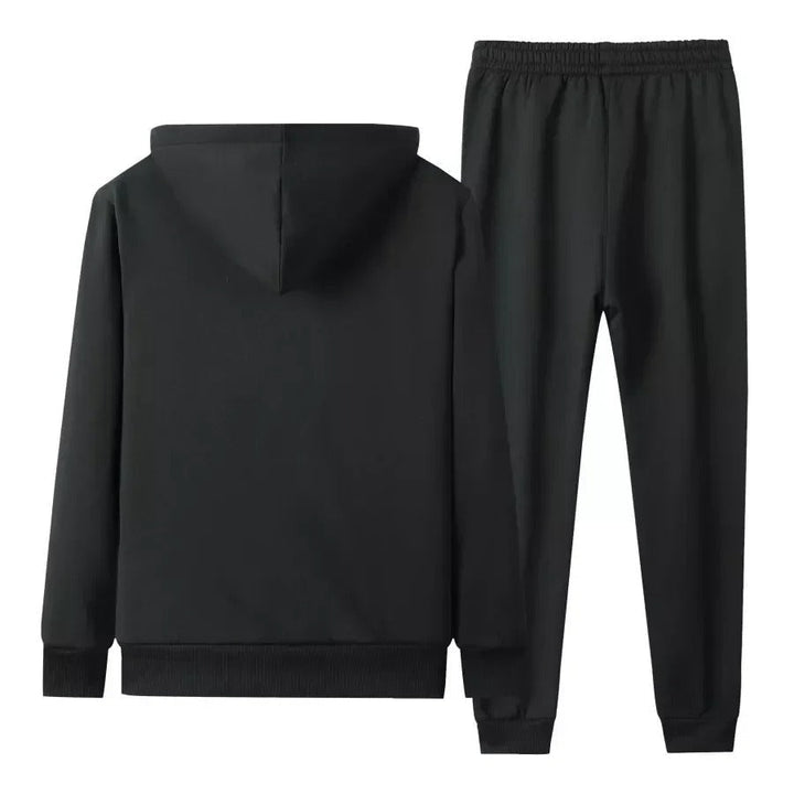Men's Fleece Jogging Suit Set for Comfort and Style