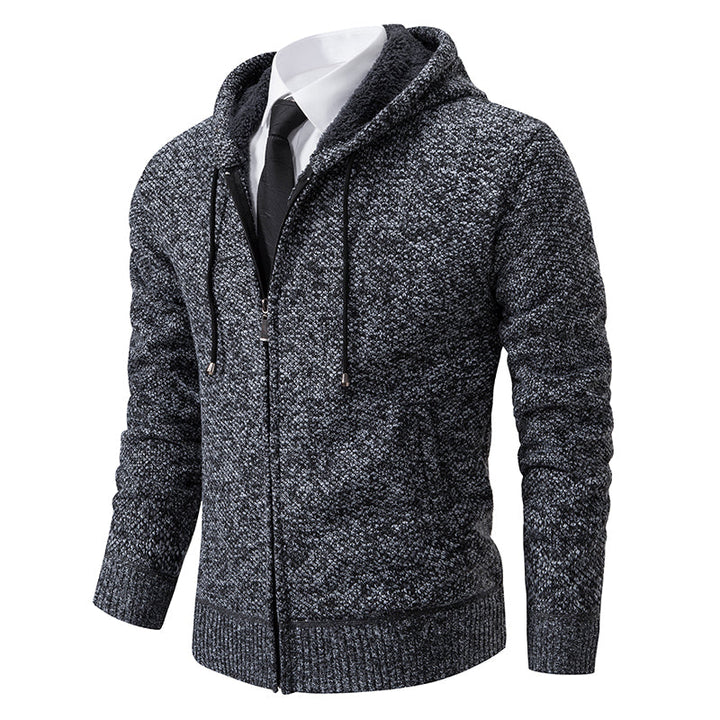 Men's Zip-Up Cardigan for Stylish Comfort and Versatility