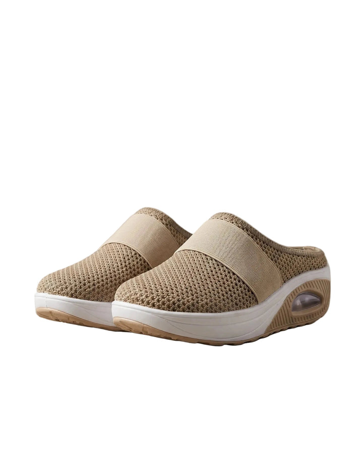 Leah | Women's Stylish Mesh Slip-On Clogs