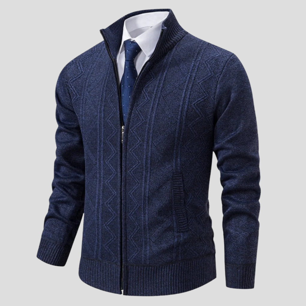 Men's Knit Cardigan – Stylish Layering Essential