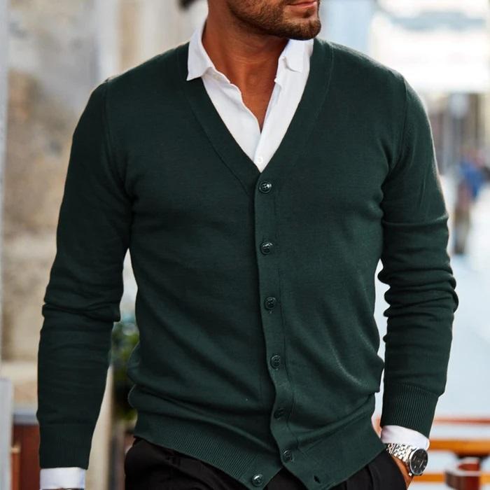 Men's Stylish Button-Up Vest for Effortless Layering