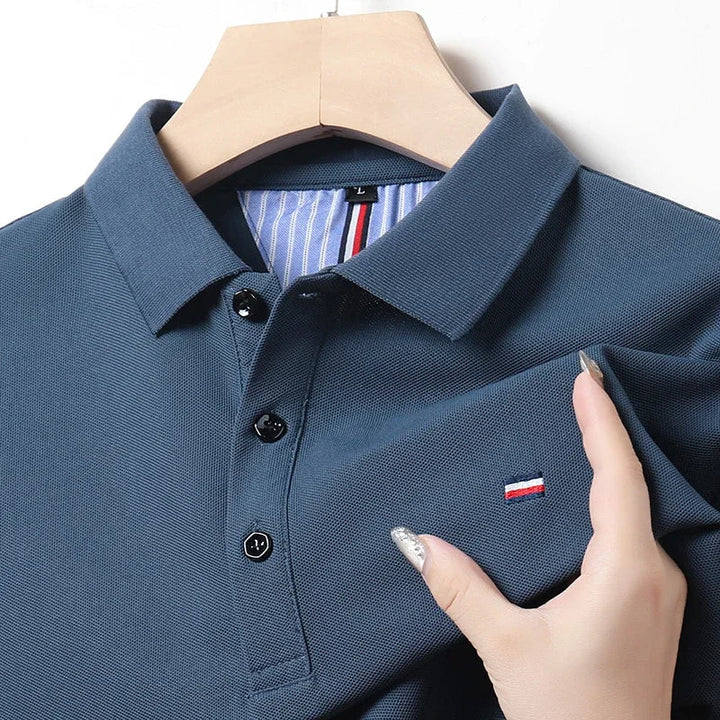 Men's Lightweight Breathable Polo Shirt