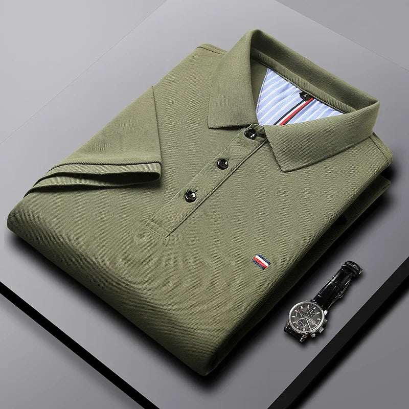 Men's Lightweight Breathable Polo Shirt