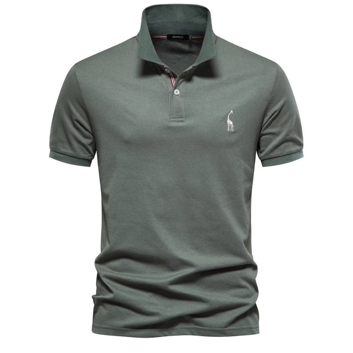 Men's Classic Polo Shirt with Embroidery - Timeless Style & Detail