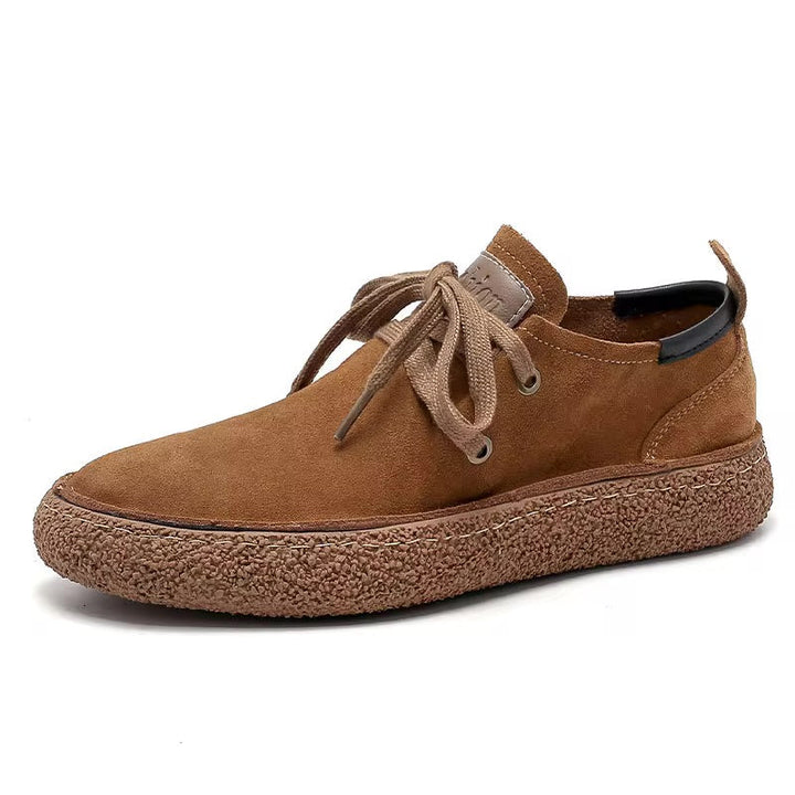 Men's Suede Lace-Up Shoes for Stylish Comfort and Versatility