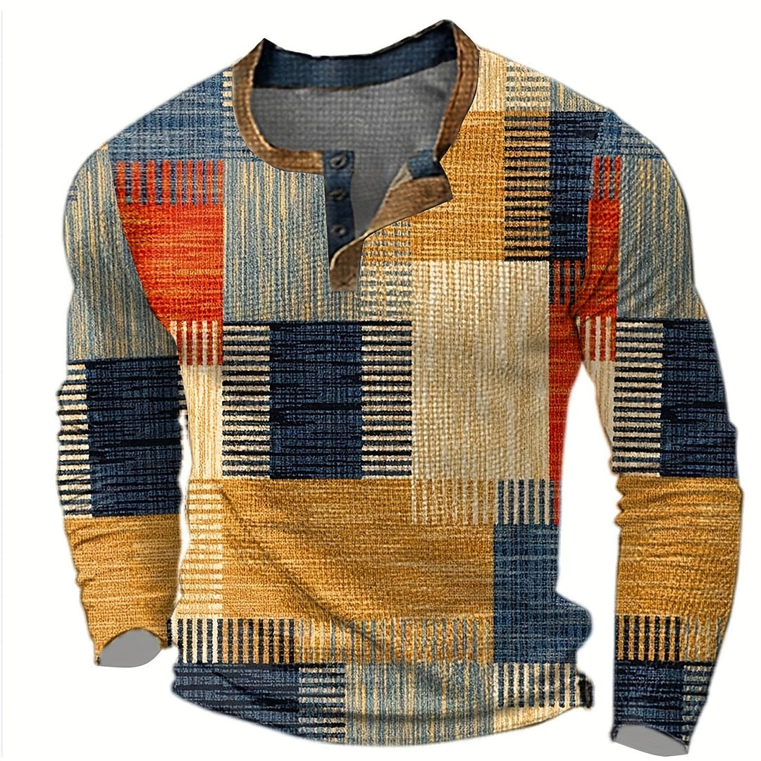 Men's Retro Knit Sweater