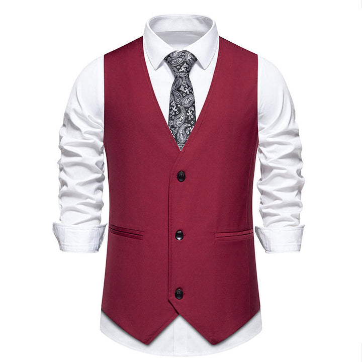 Men's Tailored Formal Vest for Refined Style