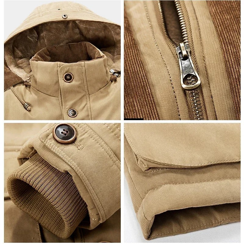 Men's Isolated Hooded Jacket for Ultimate Comfort and Style