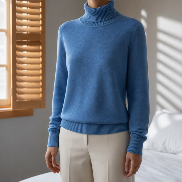 Women's Cashmere Turtleneck Sweater
