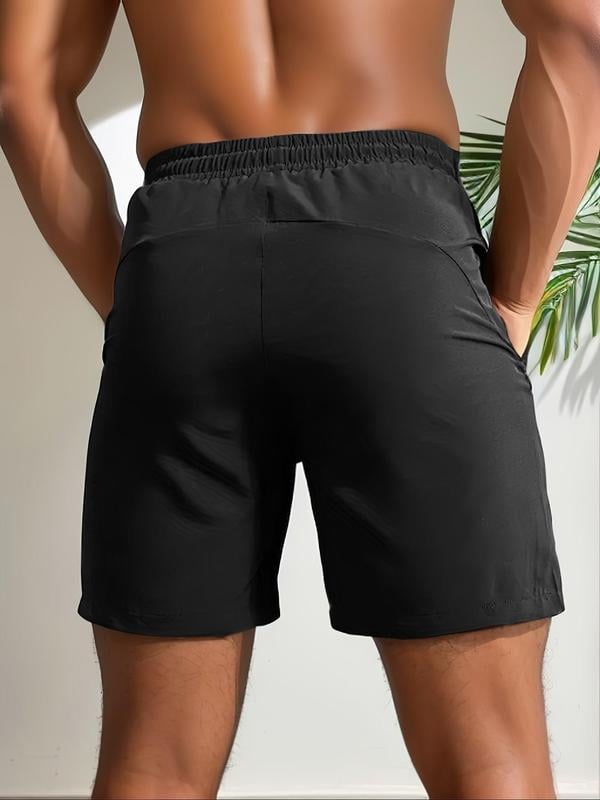Men's drawstring casual shorts for comfort and style