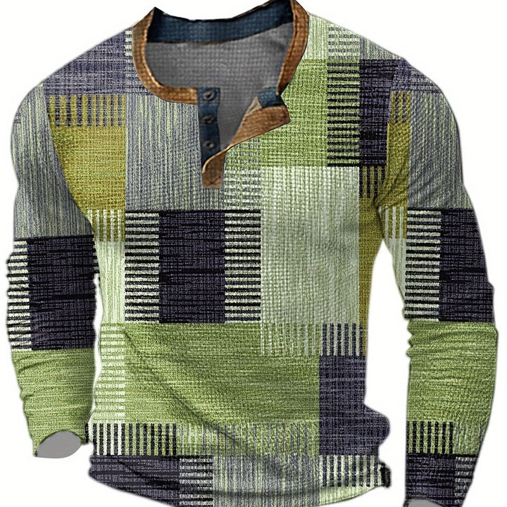 Men's Retro Knit Sweater