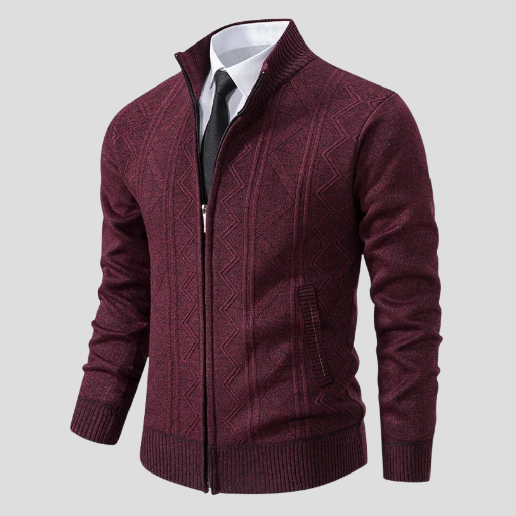 Men's Knit Cardigan – Stylish Layering Essential