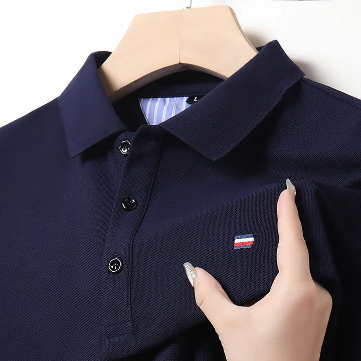 Men's Lightweight Breathable Polo Shirt