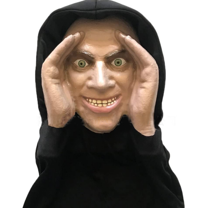 Halloween's Realistic Scary Window Peeper Figure with Suction Cup