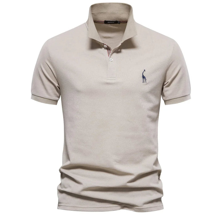 Men's Classic Polo Shirt with Embroidery - Timeless Style & Detail