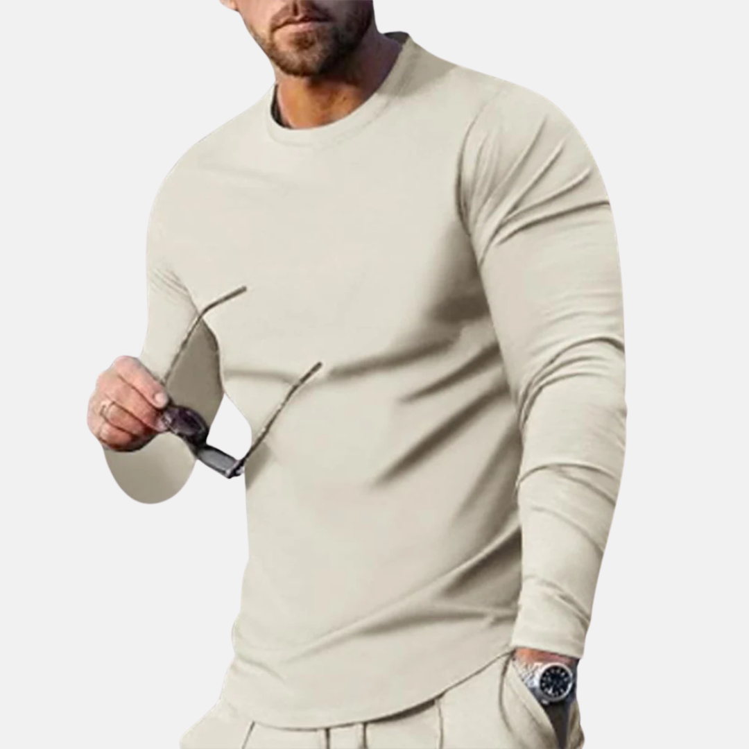 Men's Trendy & Comfortable Long Sleeve Street Tee