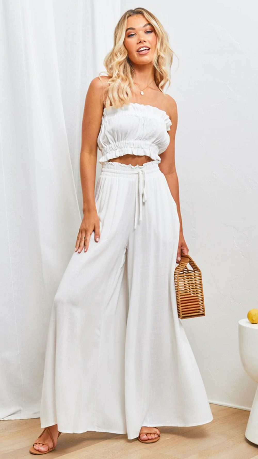 Women's Breezy Summer Wide Leg Palazzo Pants