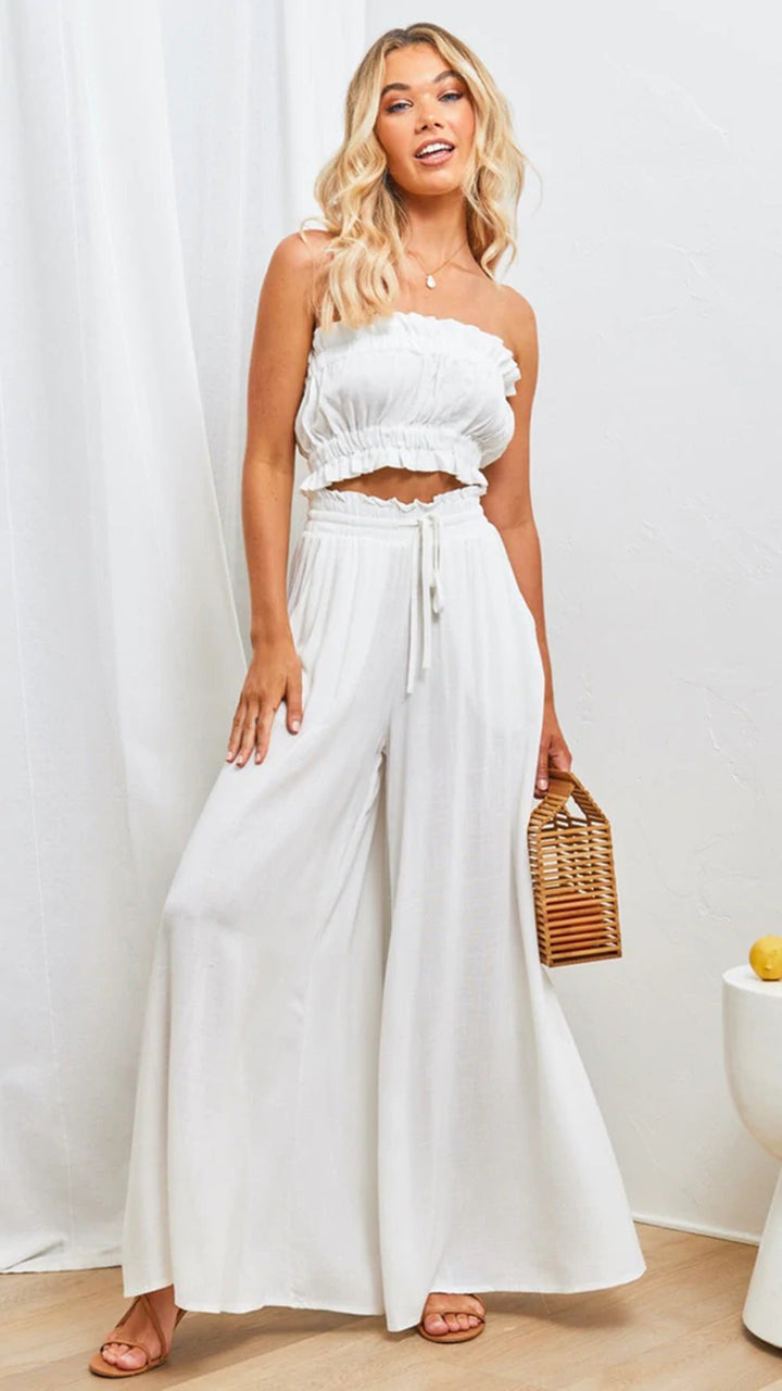 Women's Breezy Summer Wide Leg Palazzo Pants