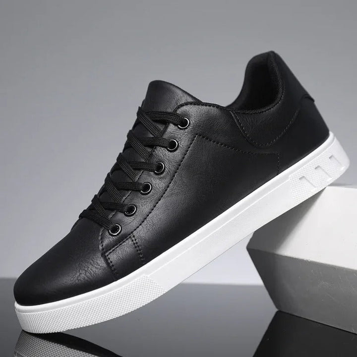 Men's Classic Leather Look Sneakers