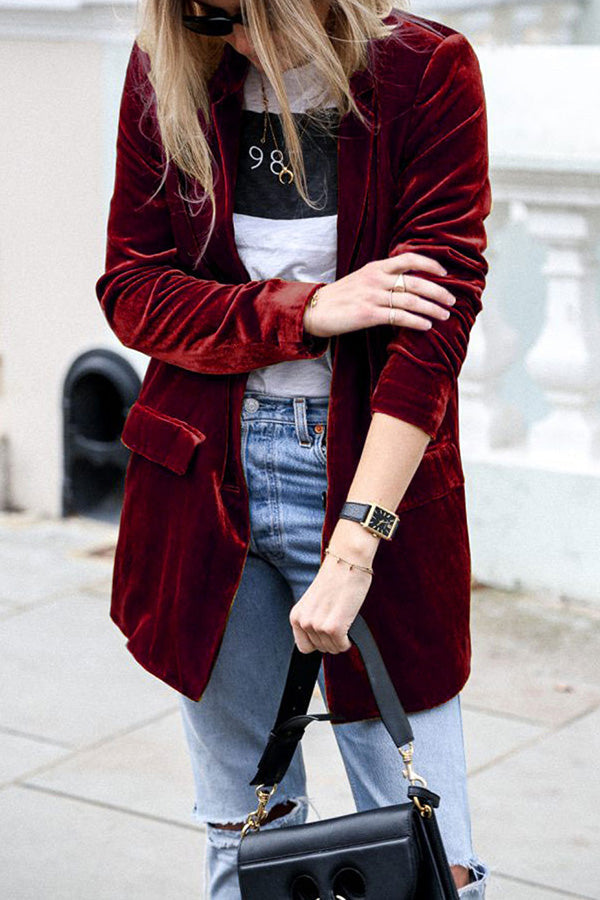 Women's Tailored Fitted Blazer