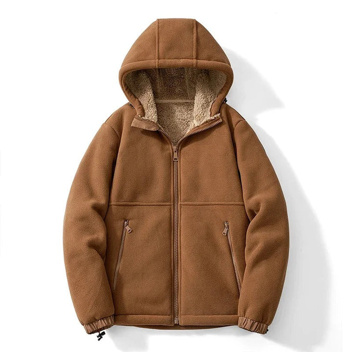 Men's Fleece Feeder Hooded Jacket for Ultimate Comfort and Warmth