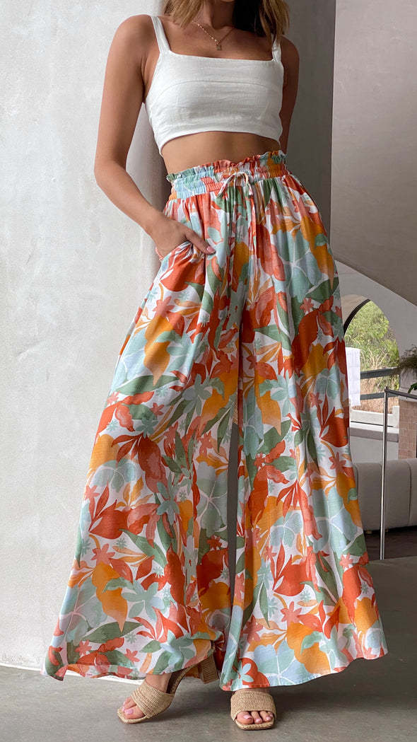 Women's Breezy Summer Wide Leg Palazzo Pants
