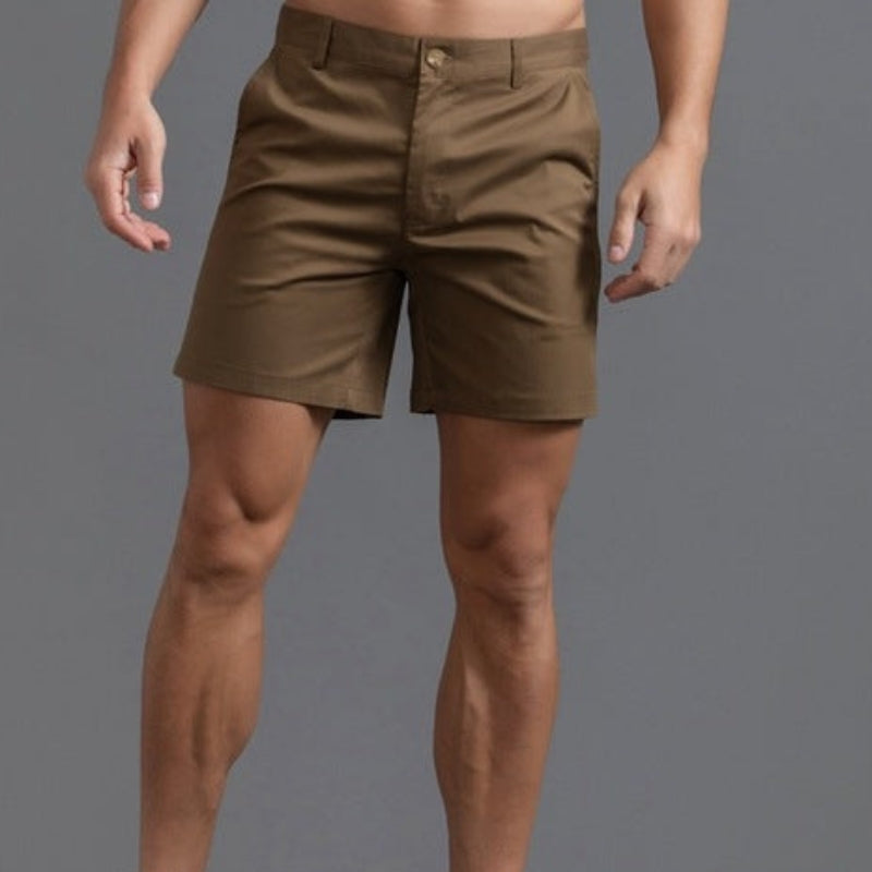 Liam | Men's Breathable Cotton Chino Shorts