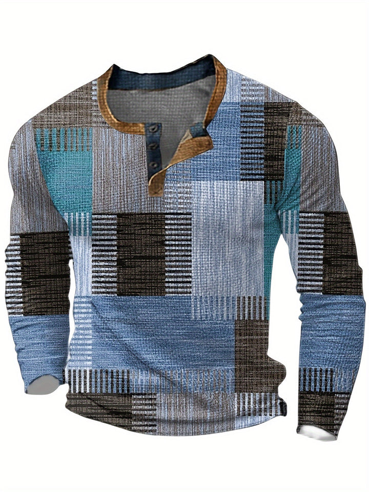 Men's Retro Knit Sweater