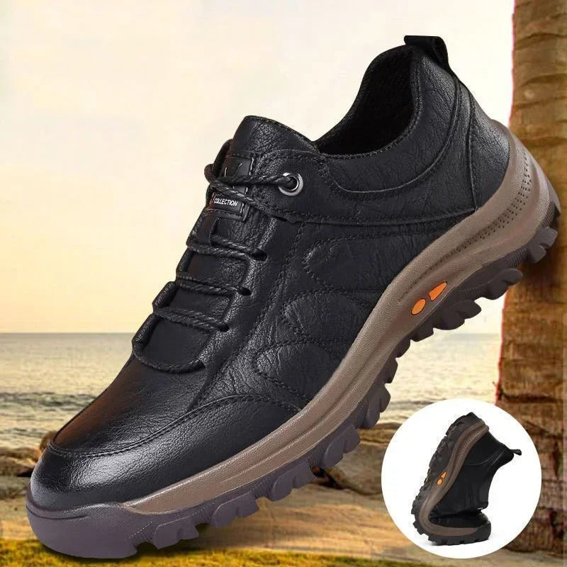 Men's Leather Hiking Shoes for Outdoor Adventures