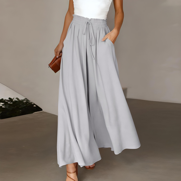 Women's Effortlessly Chic Classic Wide Leg Pants