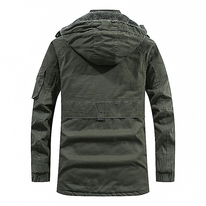 Men's Hooded Jacket with Sherpa Lining for Ultimate Comfort