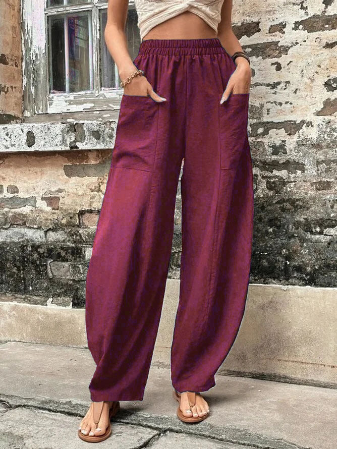 Women's Effortlessly Stylish Wide Leg Palazzo Pants