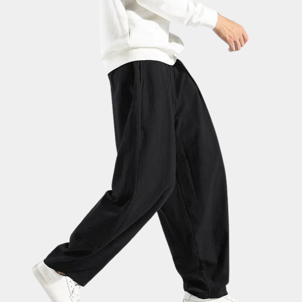 Men's Relaxed Fit Comfortable Leisure Pants for Everyday Wear