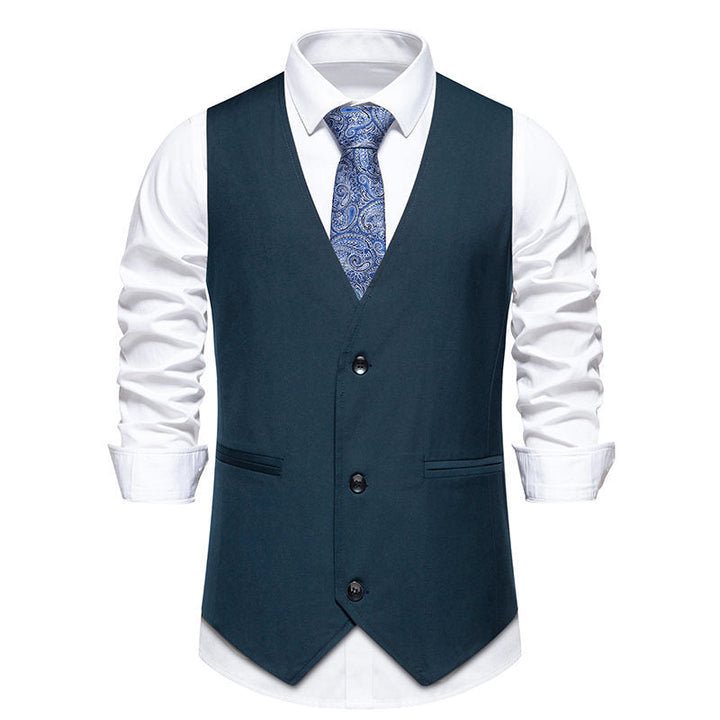 Men's Tailored Formal Vest for Refined Style