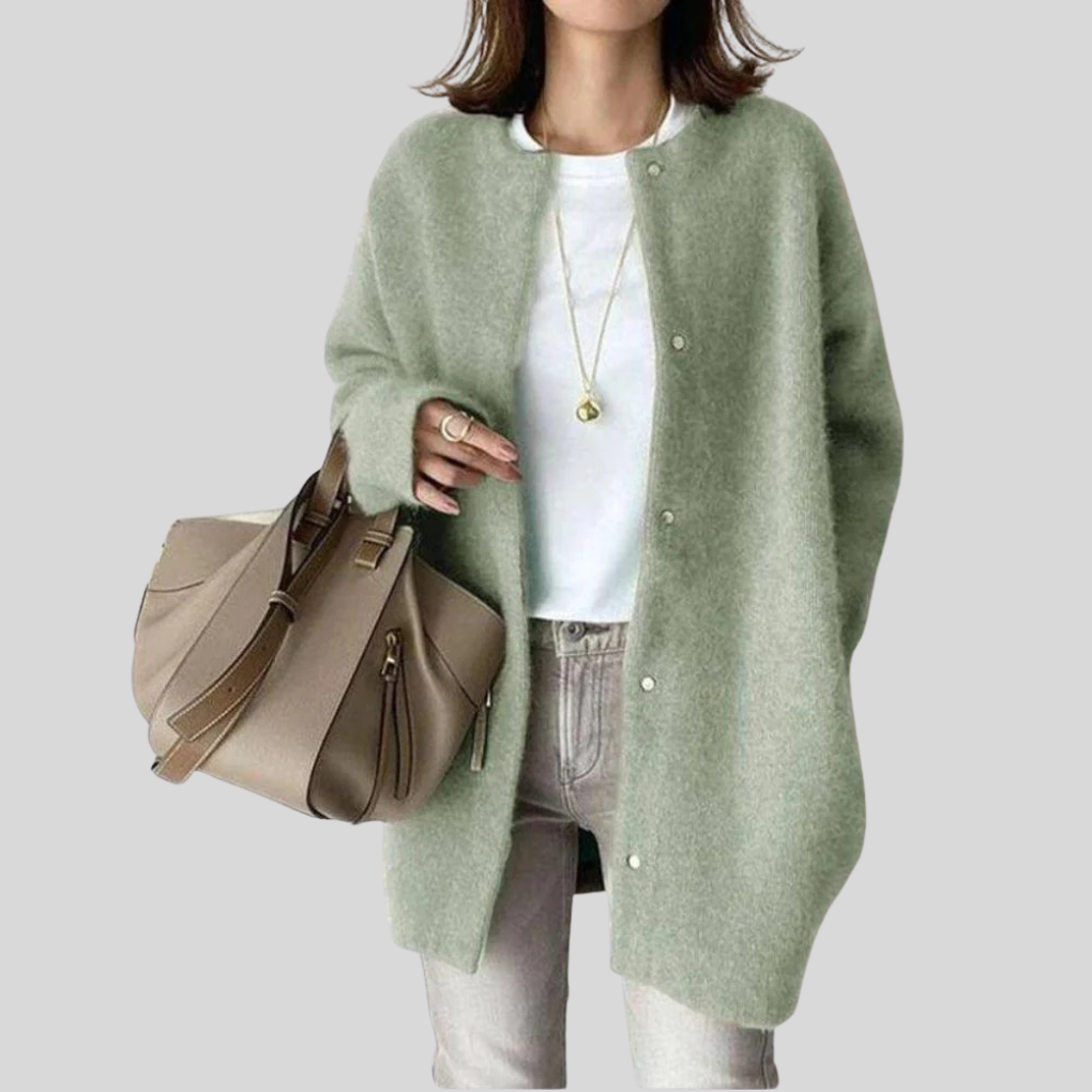 Women's Elegant Knit Cardigan – Stylish Layer for Any Occasion