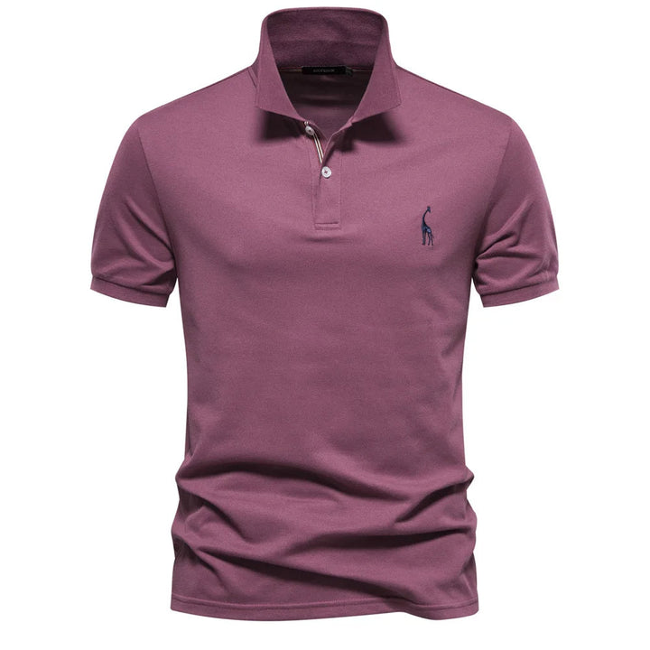 Men's Classic Polo Shirt with Embroidery - Timeless Style & Detail