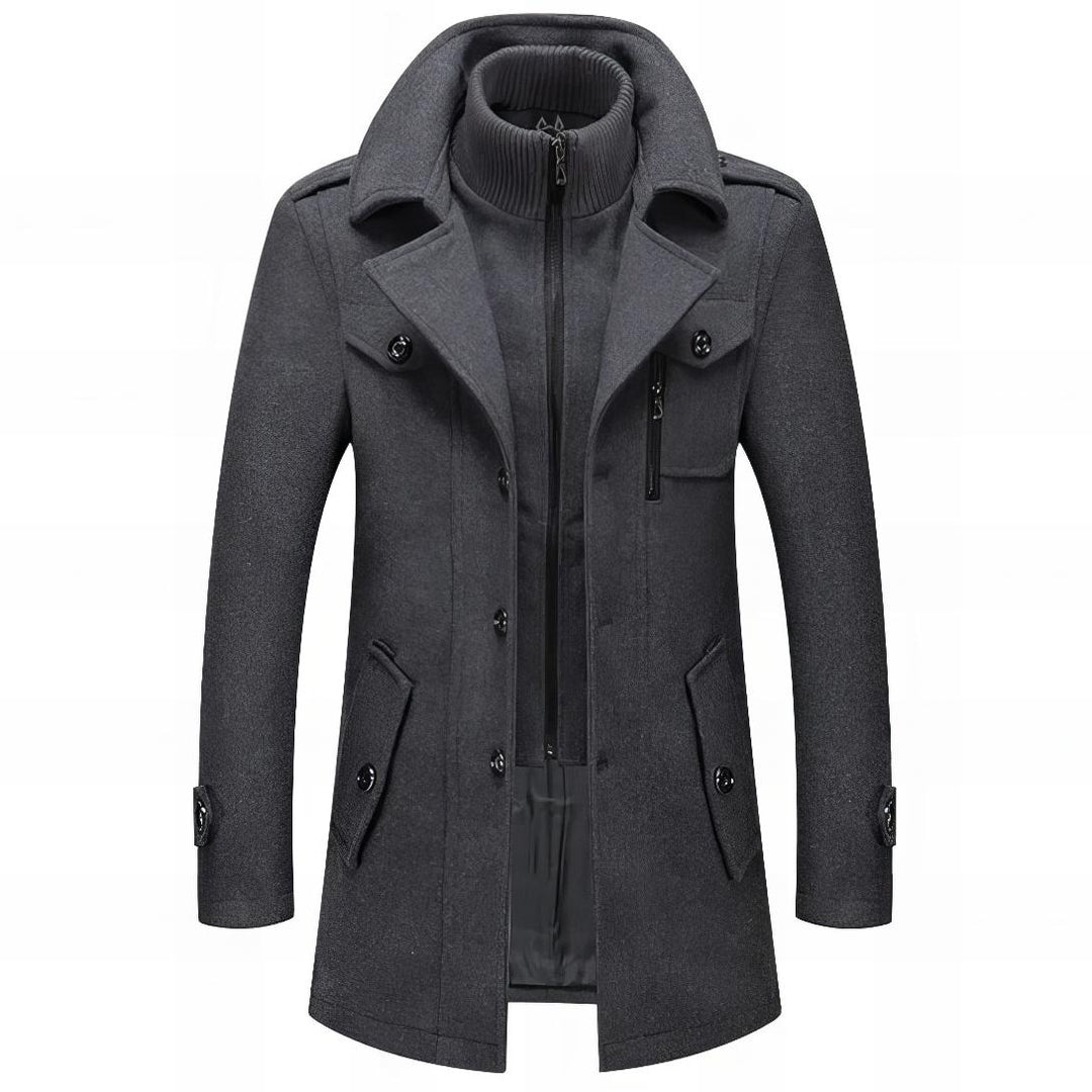 Men's Elegant Overcoat