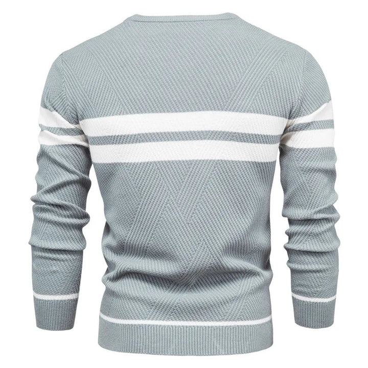 Men's coarse knit sweater