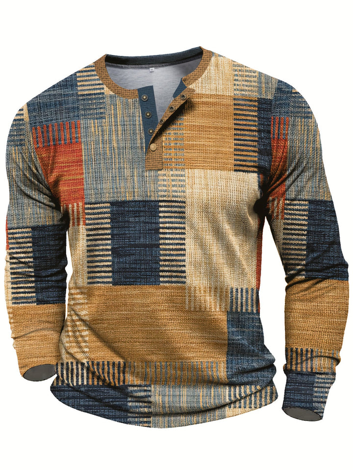 Men's Retro Knit Sweater