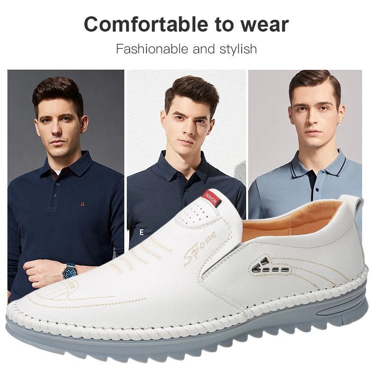 Men's Casual Slip-On Sneakers for Comfortable Everyday Wear