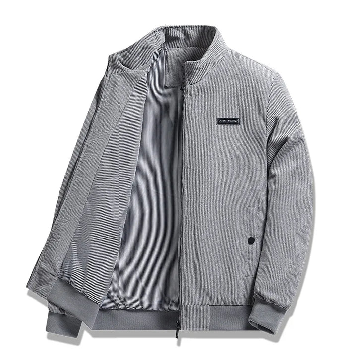 Men's Lightweight Casual Corduroy Cotton-Padded Work Jacket