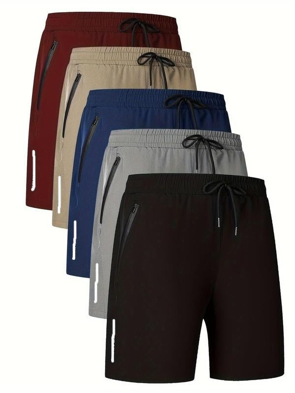 Men's drawstring casual shorts for comfort and style
