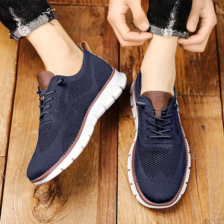 Men's Blue Urban Comfort Sneakers for All-Day Wear