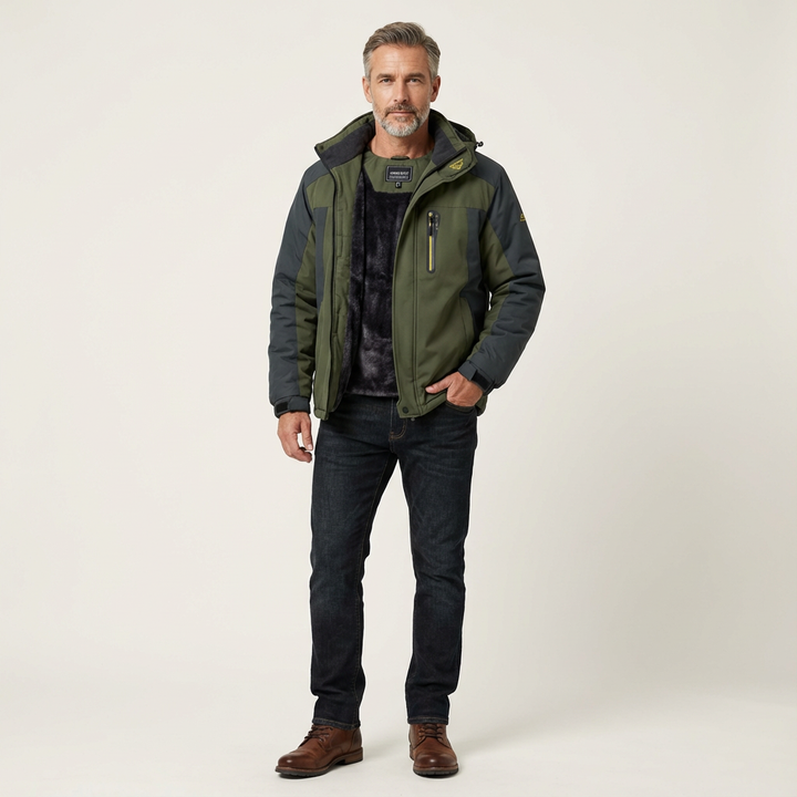 Men's Waterproof Windproof Winter Jacket
