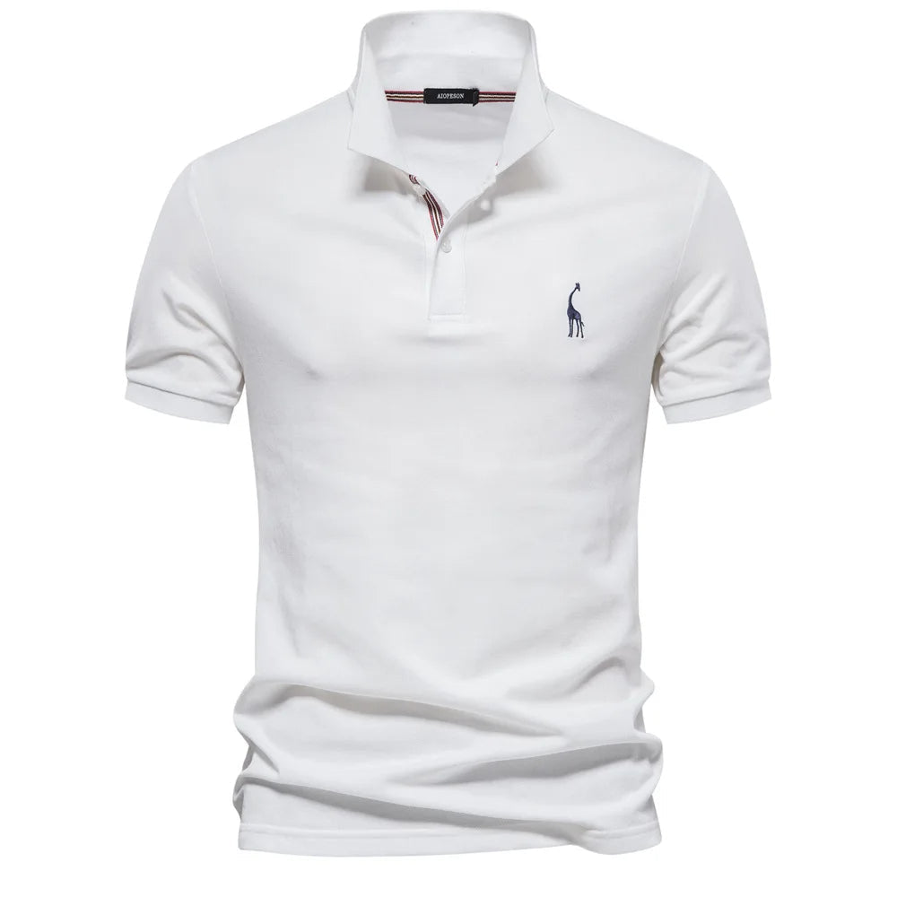 Men's Classic Polo Shirt with Embroidery - Timeless Style & Detail