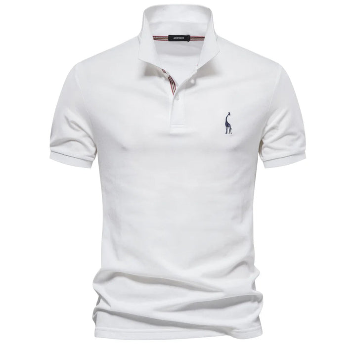 Men's Classic Polo Shirt with Embroidery - Timeless Style & Detail