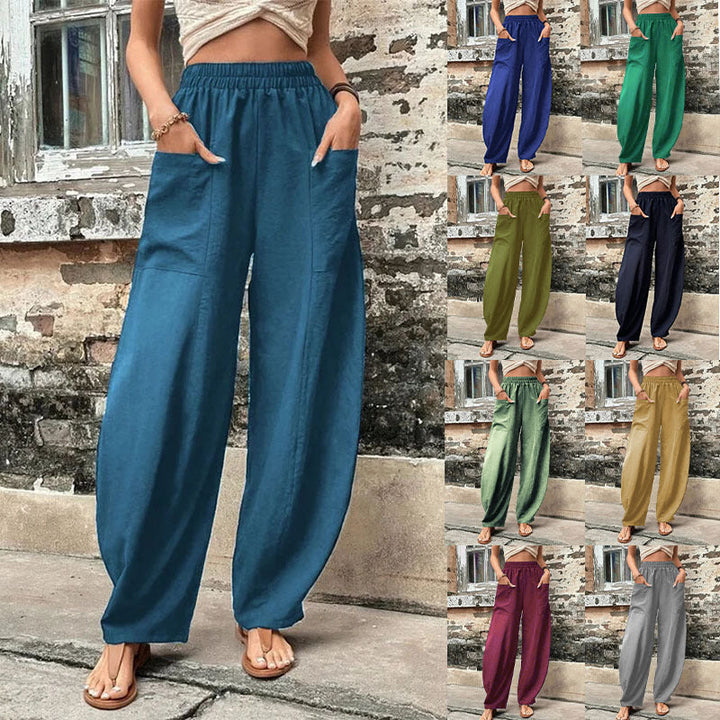 Women's Effortlessly Stylish Wide Leg Palazzo Pants
